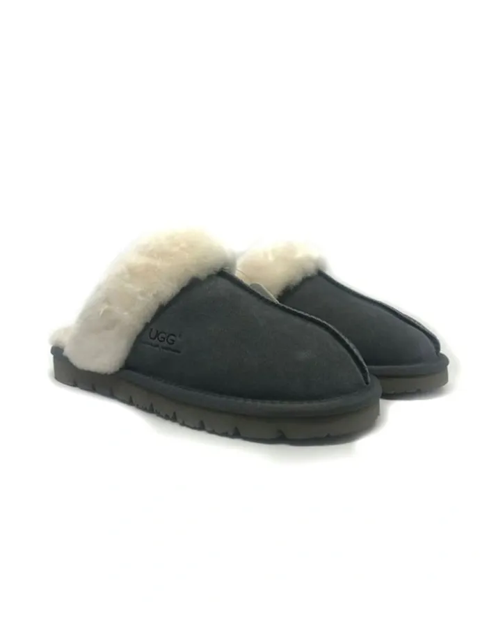 UGG Australian Shepherd Muffin Slipper in Grey