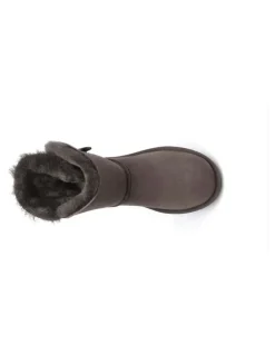 UGG Australian Shepherd Short Button Boots in Chocolate
