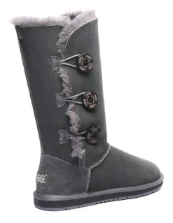 UGG Australian Shepherd Tall Button Boots in Grey
