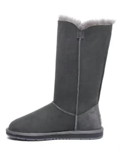 UGG Australian Shepherd Tall Button Boots in Grey