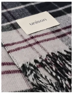 Unison Check Scarf in Multi