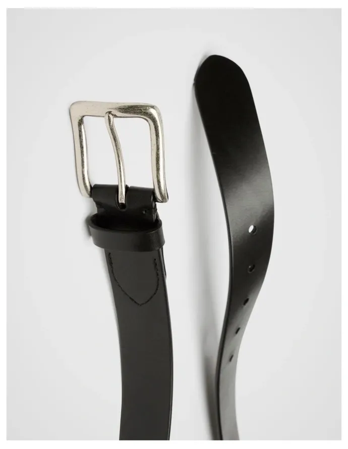 Unison Emmett Leather Belt in Black