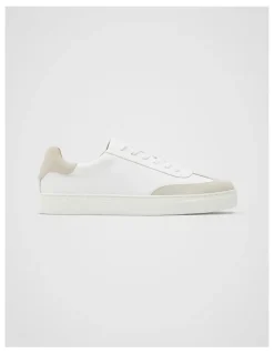 Unison Stockholm Leather Sneaker in White