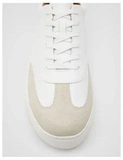 Unison Stockholm Leather Sneaker in White