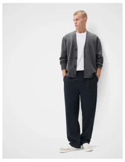 Unison Cayman Pleat Front Pant in Blue