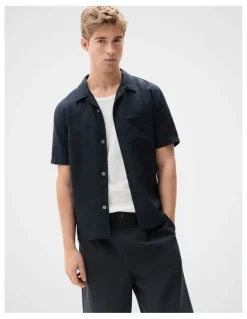 Unison Lorne Linen Relaxed Fit Shirt