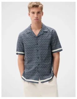 Unison Noosa Geo Relaxed Fit Shirt