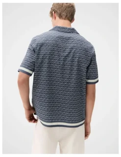 Unison Noosa Geo Relaxed Fit Shirt
