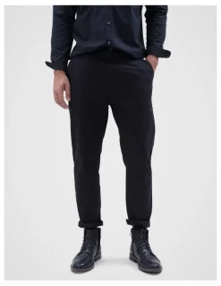 Unison Regular Chino Pant in Black