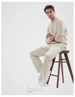 Unison Regular Straight Jeans in Beige