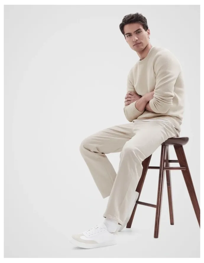Unison Regular Straight Jeans in Beige
