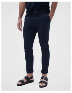 Unison Slim Chino Pant in Navy
