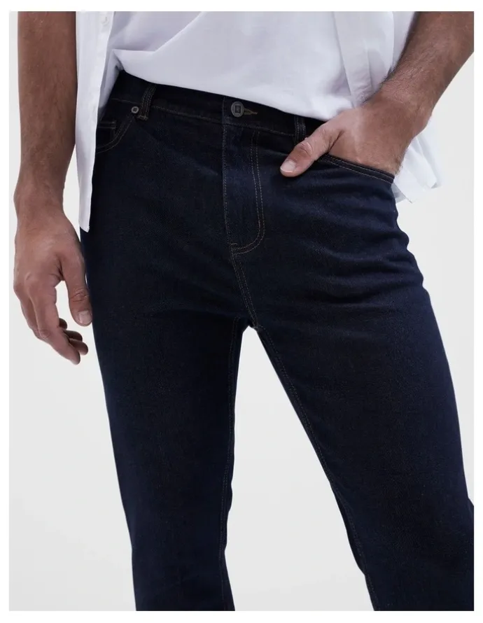 Unison Slim Tapered Jean in Dark Denim