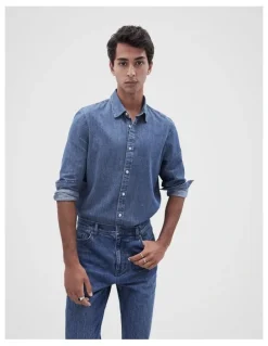 Unison Straight Leg Jeans in Dark Wash