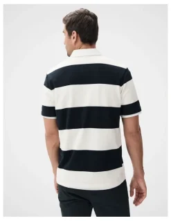 Unison Varsity Polo Shirt in Multi
