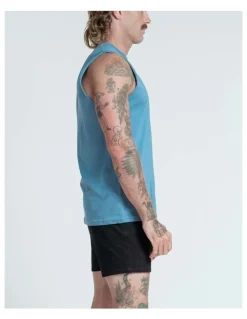 Vacancy Co All Seeing Eye Tank in Dusty Blue