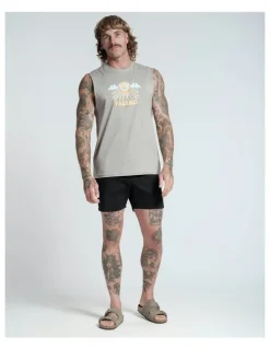 Vacancy Co All Seeing Eye Tank in Grey