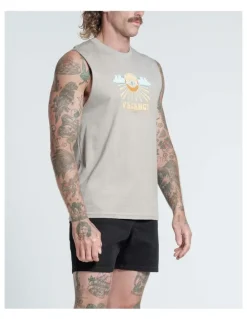 Vacancy Co All Seeing Eye Tank in Grey