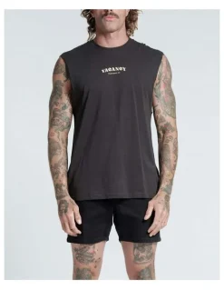 Vacancy Co Byron Tank in Charcoal