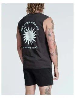 Vacancy Co Byron Tank in Charcoal