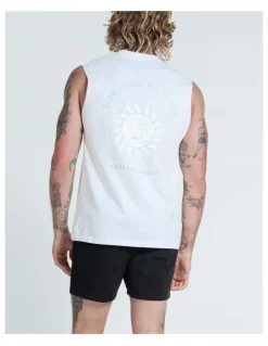 Vacancy Co Byron Tank in White