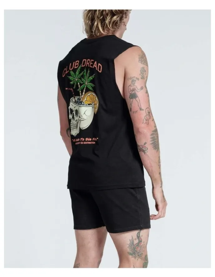 Vacancy Co Club Dread Tank in Black