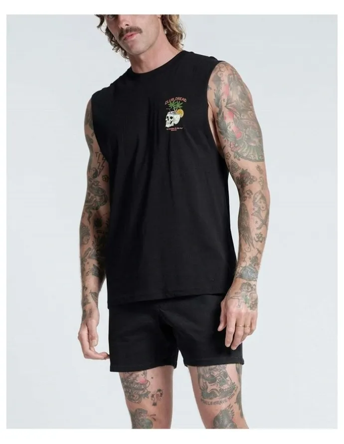 Vacancy Co Club Dread Tank in Black