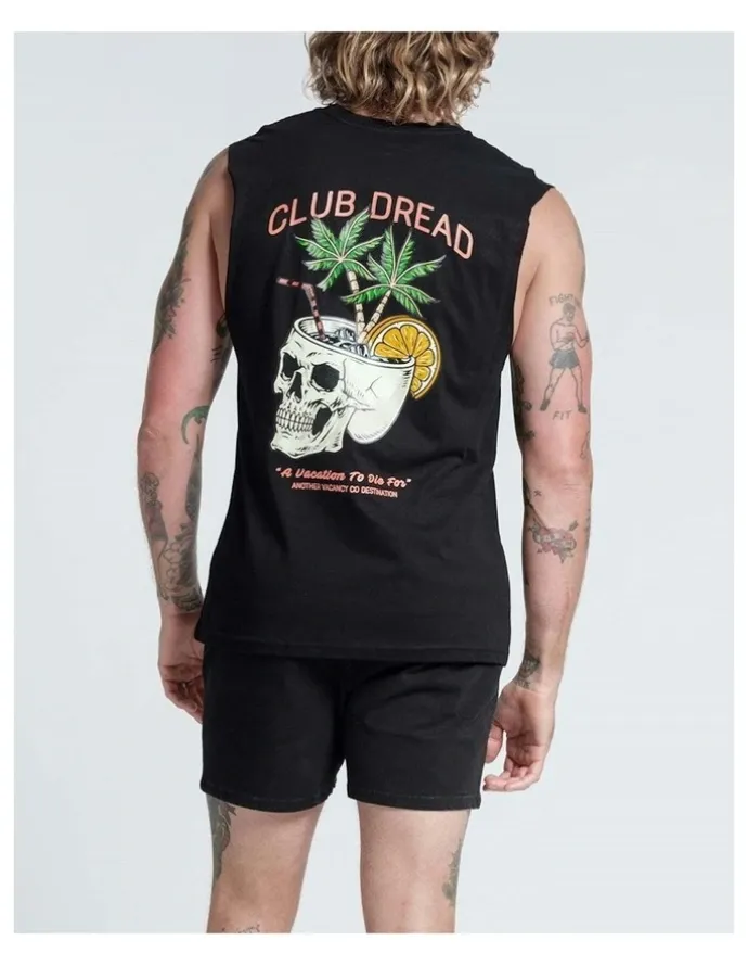 Vacancy Co Club Dread Tank in Black