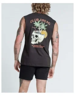 Vacancy Co Club Dread Tank in Charcoal