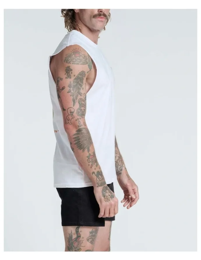 Vacancy Co Club Dread Tank in White