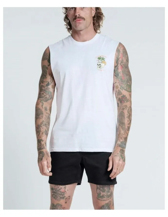 Vacancy Co Club Dread Tank in White