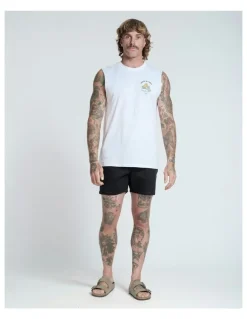 Vacancy Co Cooked Tank in White