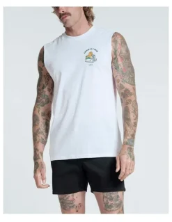 Vacancy Co Cooked Tank in White
