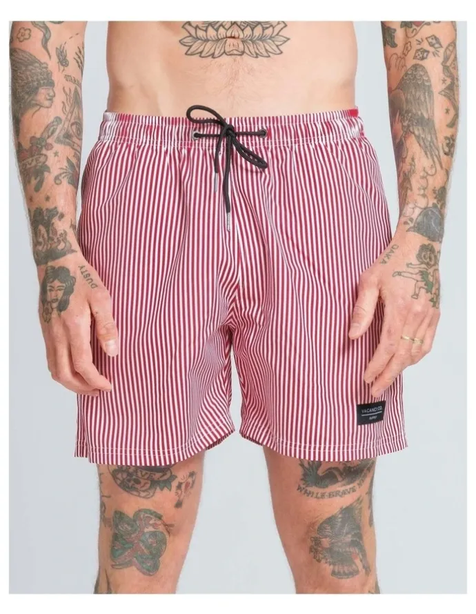 Vacancy Co Deck Swim Shorts in Multi