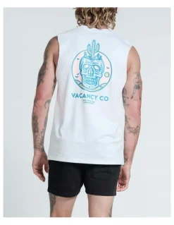 Vacancy Co Destination Unknown Tank in White