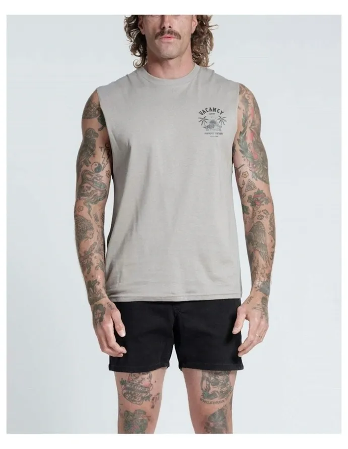 Vacancy Co Endless Summer Tank in Grey