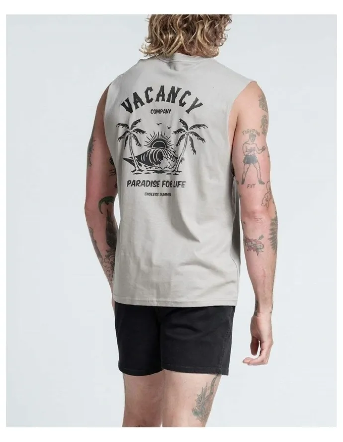 Vacancy Co Endless Summer Tank in Grey