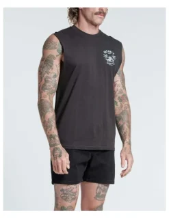 Vacancy Co Endless Summer Tank in Charcoal