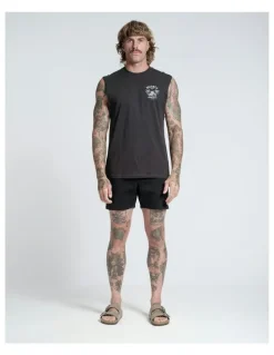 Vacancy Co Endless Summer Tank in Charcoal