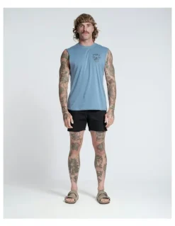 Vacancy Co Endless Summer Tank in Dusty Blue