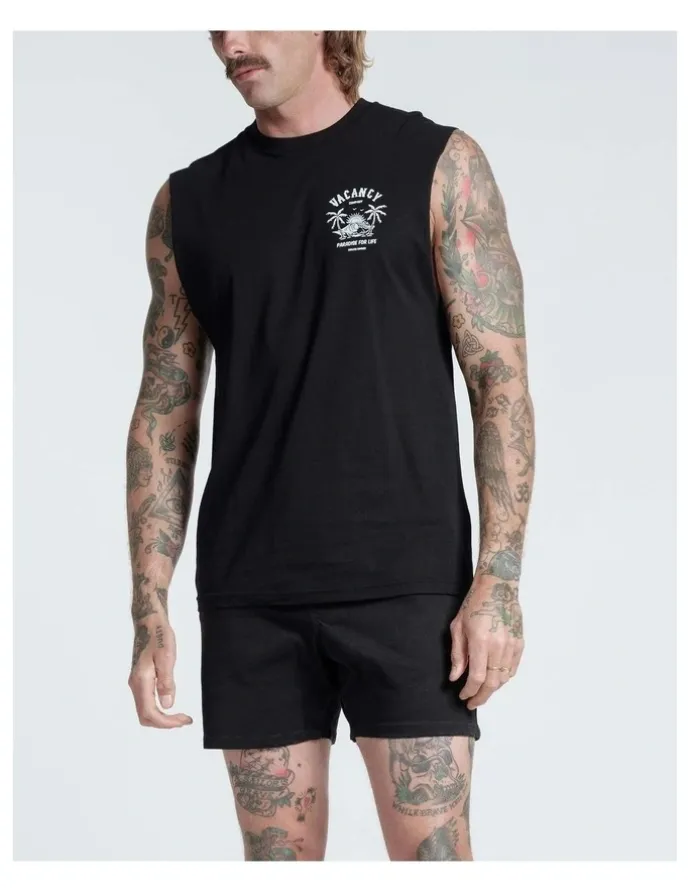 Vacancy Co Endless Summer Tank in Black