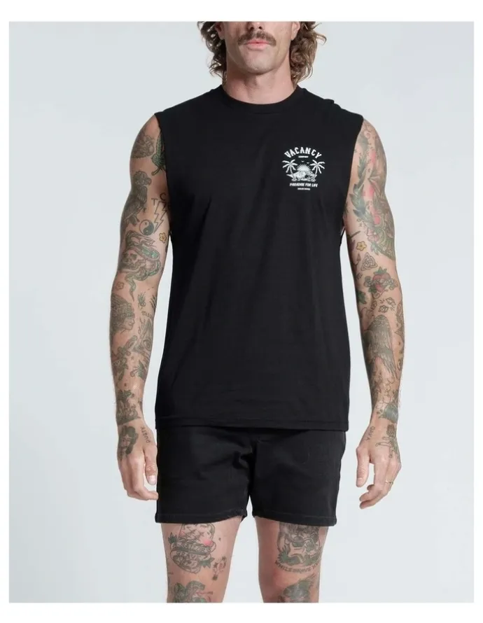 Vacancy Co Endless Summer Tank in Black