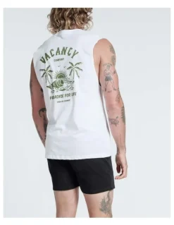 Vacancy Co Endless Summer Tank in White