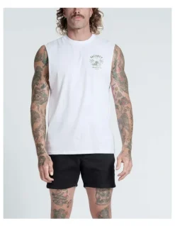 Vacancy Co Endless Summer Tank in White