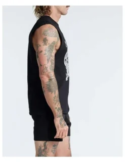 Vacancy Co Heartless Tank in Black