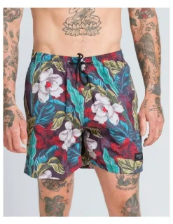 Vacancy Co Jungle Swim Short in Assorted