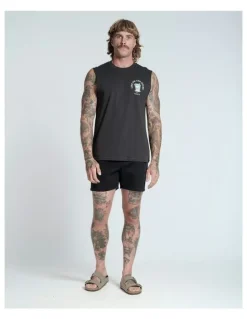 Vacancy Co Life on the Rocks Tank in Charcoal