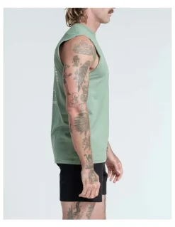 Vacancy Co Life on the Rocks Tank in Sage