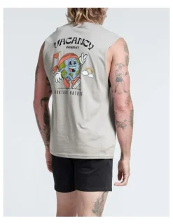 Vacancy Co Nurture Nature Tank in Grey