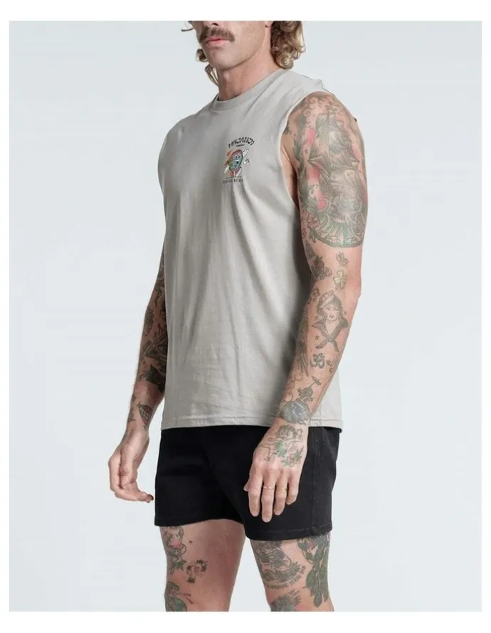 Vacancy Co Nurture Nature Tank in Grey
